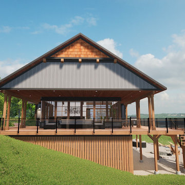 Centennial Lake Custom Waterfront Home