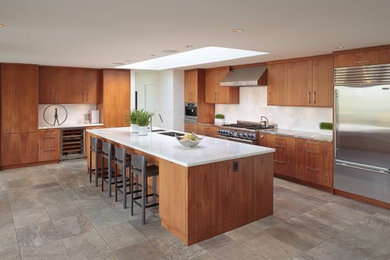 Trendy kitchen photo in Vancouver