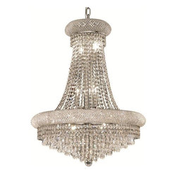 Elegant Lighting - Elegant Lighting 1802D24C/EC Chandelier Primo - Chandeliers