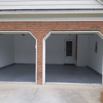 Spacious porch