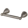 Design House 558635 Ames Wall Mounted Spring Bar Toilet Paper - Brushed Nickel