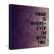 Leah Flores With You Gallery Wrapped Canvas