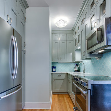 Historic D.C. Condo Kitchen
