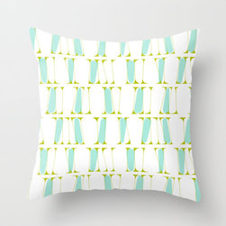 Zita Pop Mid Century Style Accent Throw Pillow - Decorative Pillows