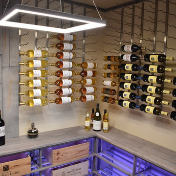 Stunning Contemporary Wine Cellar