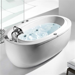 Fontana Hydromassage Whirlpool Air Bubble Bathtub - Bathtubs