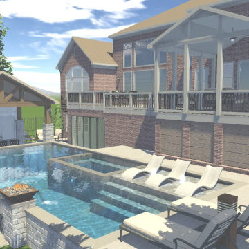 Becca House 3D Design and Finish Pic