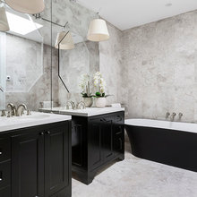 Black And White Bathroom
