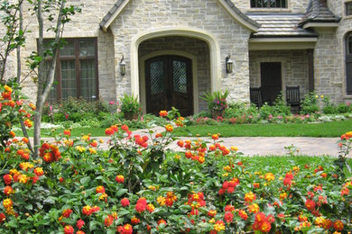 Photo of a traditional garden in Houston.