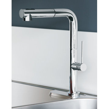 Sophisticated Sink Faucet, Brushed Nickel