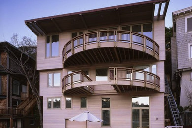 This is an example of a contemporary exterior in San Francisco.
