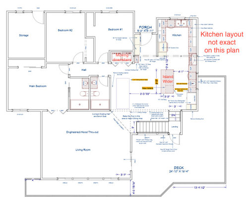 Exsim Kitchen Layout Looking for kitchen layout advice as part of larger remodel | Houzz Forum