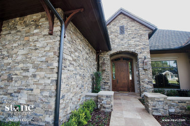 Example of a classic house exterior design in Other