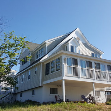Exterior Painting on Plum Island, May 2015