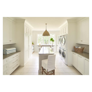 Lakeside Farmhouse - Beach Style - Laundry Room - Charlotte - by ...