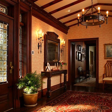Art Nouveau Tudor Interior
