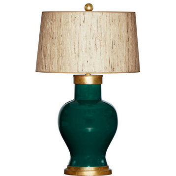 Emerald Cove Couture Table Lamp Emerald