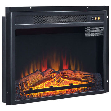 Manhattan Comfort Electric 23 " Fireplace Box, Heat Functionality