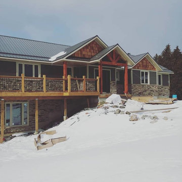 Maibec EM+ Wood Siding, Cedar Shakes, Deck Railing