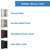 DreamLine SHDR-20307210F Unidoor 72"H x 30"W Hinged Frameless - Oil Rubbed