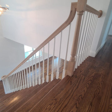 Traditional All Wooden Railings