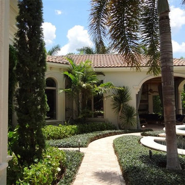 Palm Beach, FL Backyard