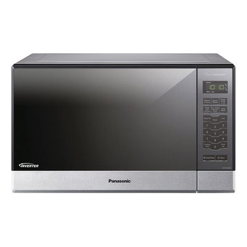 Panasonic 1.2 Cu.' Stainless Front & Silver Body Nn-Sn686Sr