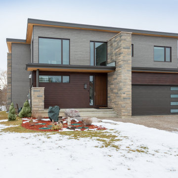 Contemporary Creekside Home