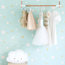Confetti Wallpaper, Turquoise