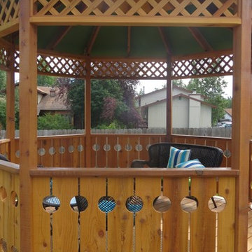 custom cedar gazebo