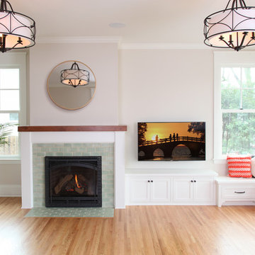 Heat & Glo 6000 Gas Fireplace with Chateau Forge Front