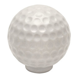 Cosmas - Cosmas Athleticz Collection 67125 Golf Ball Round Cabinet Knob, 1-1/2" - Cabinet And Drawer Knobs