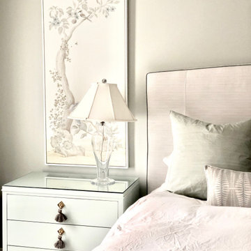Chinoiserie Paintings for Master Bedroom