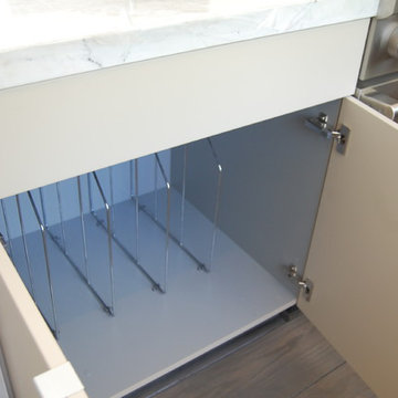 Contemporary Kitchen-Paint/Stainless Steel