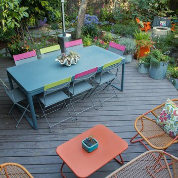 My Houzz: Colorful Garden Oasis in Marin County