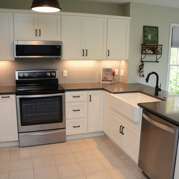Monrovia, MD Gray Quartz Kitchen Countertops