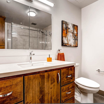 A Stylish High Rise Master Bath