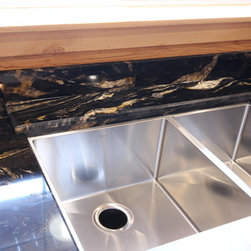 Coe Hill, Ontario   Rustic Wormy Ash Cottage Kitchen - Products