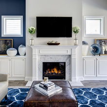 Fireplace cabinet