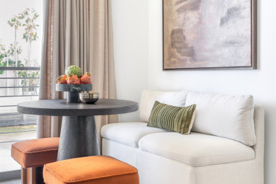 Living room - transitional living room idea in Miami