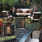 Classic resin wicker patio furniture - Traditional - Patio - Birmingham