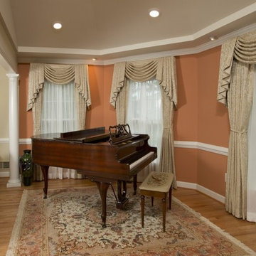 Stunning Whole House Makeover in Vienna, Virginia Includes Piano Conservatory