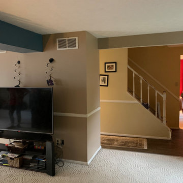 First Floor Before and After