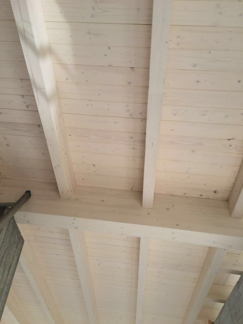 Colore Pareti Con Tetto In Legno