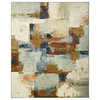 Cool Abstraction Multi Rug, 8'x10'