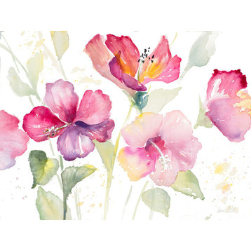 "Heavenly Hibiscus" Canvas Art, 24"x16"