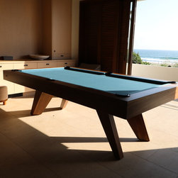 Custom Billiards Table with Poker Conversion Top - Game Tables
