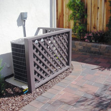 AC Compressor fence