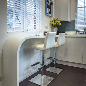 High Gloss White Kitchen