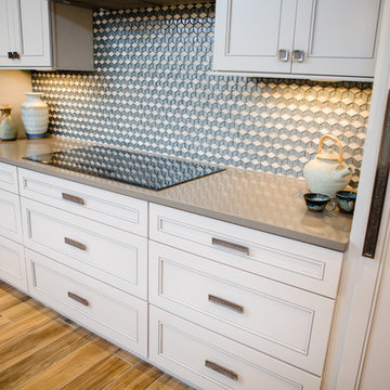 Cambria Devon and Abstrato Granite